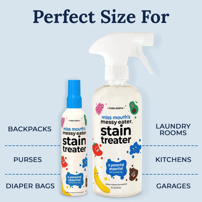 Miss Mouth's Messy Eater Stain Treater - 16oz - Newborn & Baby Essentials - No Dry Cleaning Food, Grease, Coffee Off Laundry, Underwear, Fabric